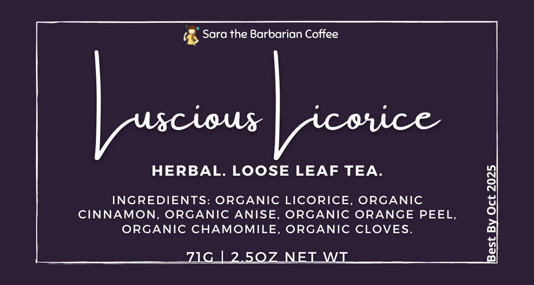 Luscious Licorice Tea