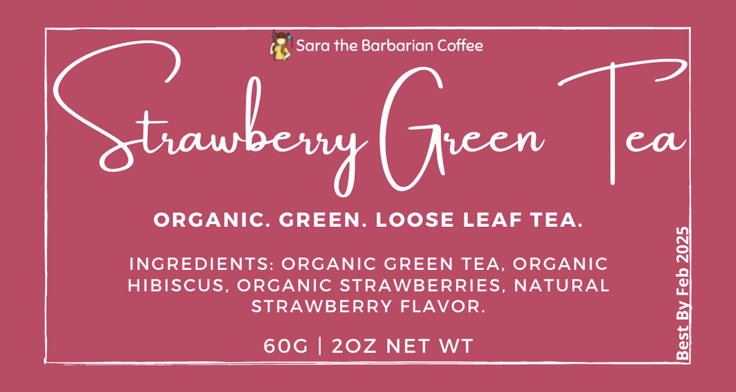 Strawberry Green Tea